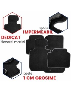 Covorase auto dedicate din mocheta 2