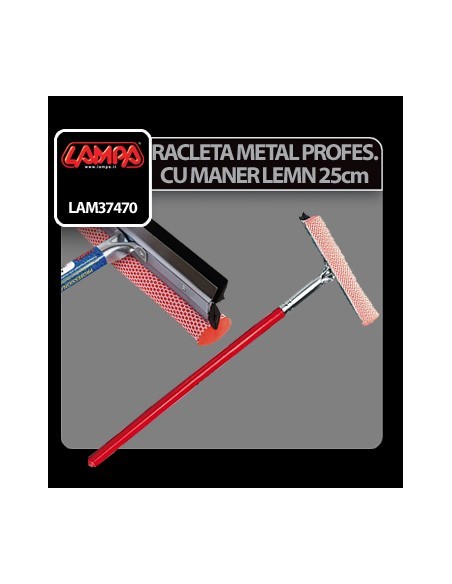 |AutoNeo.roRacleta spalat geam profesionala cu maner de lemn - 25cm