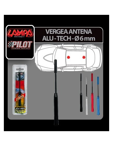 |AutoNeo.roVergea antena Alu-Tech - Ø 6mm - Negru