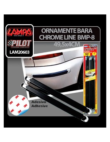 |AutoNeo.roOrnamente bara protectie Chrome Line 2buc
