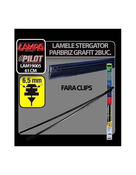 |AutoNeo.roLamele sterg parb fara clips Tergix - 61cm - 6,5mm - 2buc