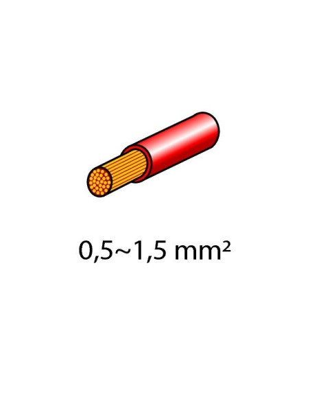 |AutoNeo.roPapuci electrici 10buc, mama - 6,3x0,8mm - Rosu