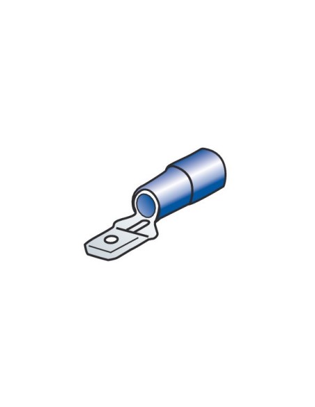 |AutoNeo.roPapuci electrici 10buc, tata - 6,3x0,8mm - Albastru