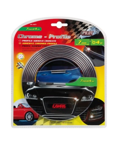 |AutoNeo.roBanda ornament crom adeziva - 4m x 7mm