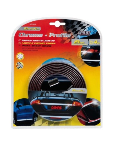 |AutoNeo.roBanda ornament crom adeziva - 4m x 21mm