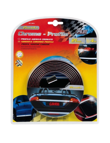 |AutoNeo.roBanda ornament crom adeziva - 4m x 21mm