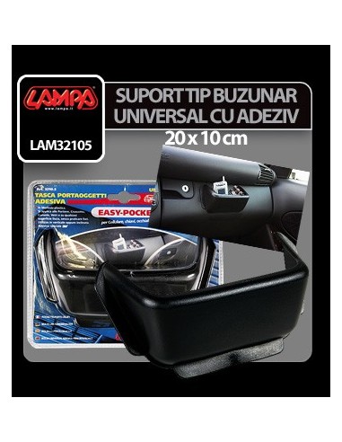 |AutoNeo.roSuport tip buzunar universal cu adeziv - 20x10cm