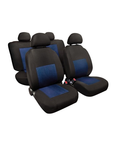 |AutoNeo.roHuse scaun Sport 8buc jacquard high-quality - Albastru/Negru