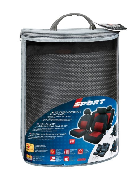 |AutoNeo.roHuse scaun Sport 8buc jacquard high-quality - Gri