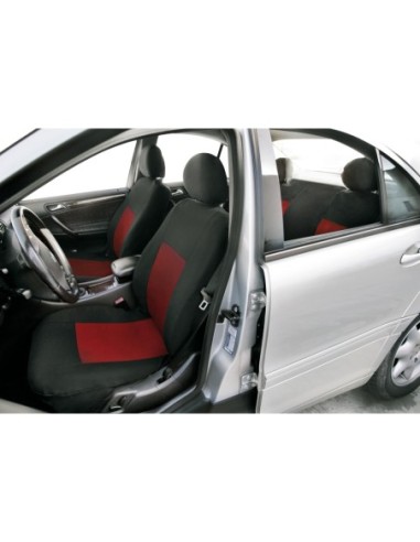 |AutoNeo.roHuse scaun Sport 8buc jacquard high-quality - Rosu/Negru