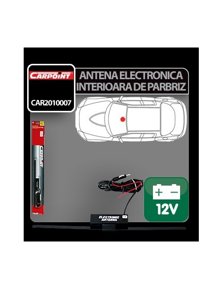 |AutoNeo.roAntena electronica interioara de parbriz Carpoint 12V