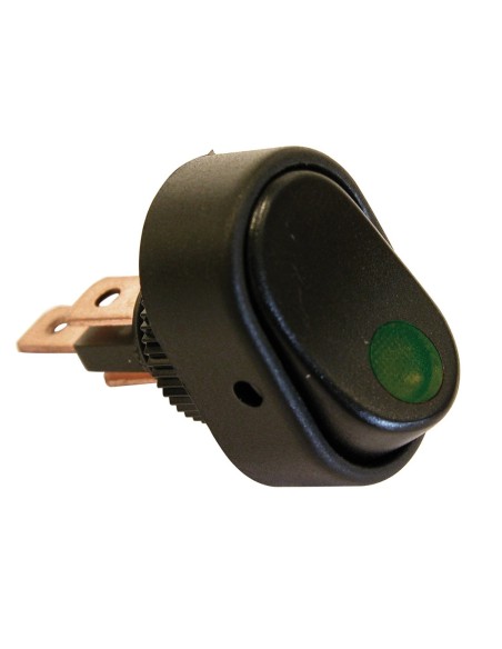 |AutoNeo.roIntrerupator basculant cu LED 12V - 30A - Verde