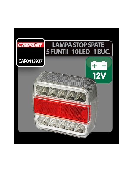 |AutoNeo.roLampa stop spate 5functii 10LED 12V 1buc. Carpoint
