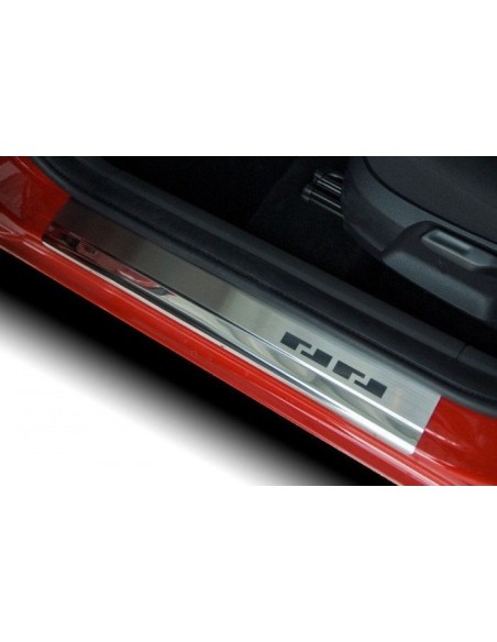 |AutoNeo.roProtectii inox praguri usi Hyundai Accent, caroserie Hatchback, fabricatie 2006 - 2010 1