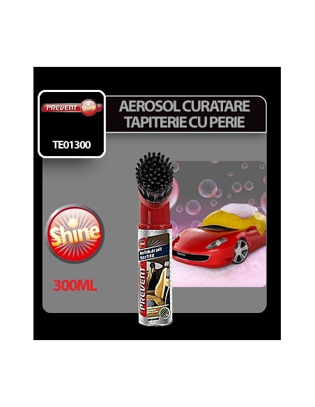 |AutoNeo.roAerosol pentru curatat tapiteria cu perie Prevent 300ml