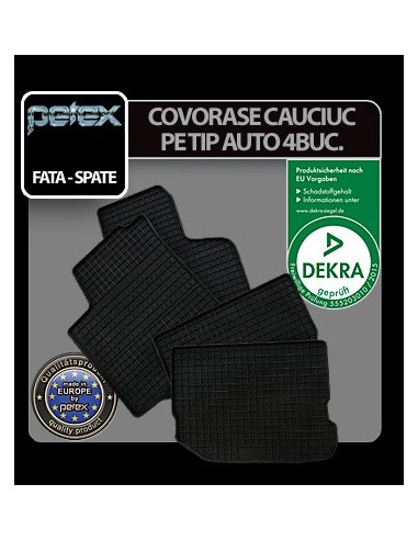 |AutoNeo.roCovorase cauciuc Skoda Superb 07/08-05/15 / Superb Kombi 01/10- Petex