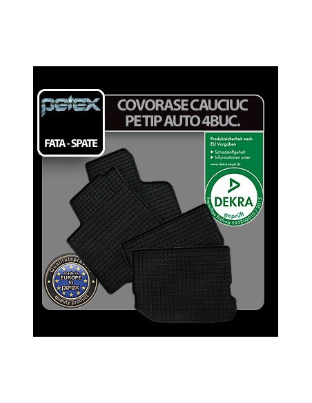 |AutoNeo.roCovorase cauciuc Skoda Superb 07/08-05/15 / Superb Kombi 01/10- Petex