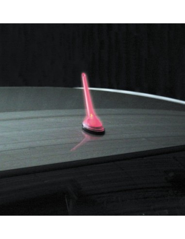 |AutoNeo.roImitatie antena iluminata intermitent cu LED - Rosu