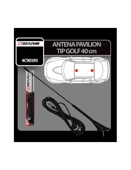 |AutoNeo.roAntena pavilion tip Golf 4Cars - 40cm