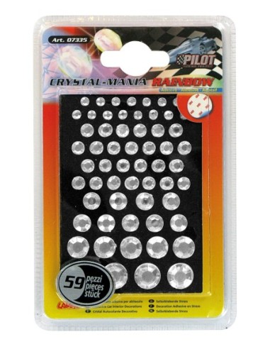|AutoNeo.roOrnamente cristal mania 59buc - Transparent