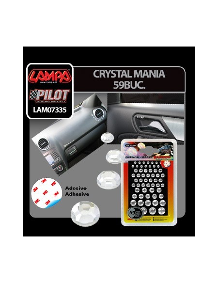 |AutoNeo.roOrnamente cristal mania 59buc - Transparent
