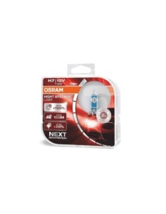 Set 2 becuri auto cu halogen Osram H7 12V 55W PX26d Night Breaker Laser +150%