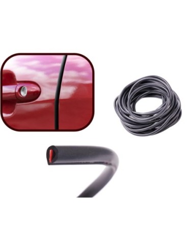 |AutoNeo.roBanda de protectie muchii caroserie, culoare Neagra, lungime 5m