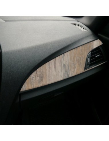 Folie Auto Colantare Trimuri, Model Lemn Rustic, 100 x 45cm