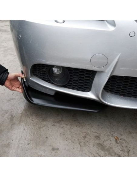 |AutoNeo.roSet 2 buc. aripioare Racing, prelungire bara tuning din plastic culoare neagra