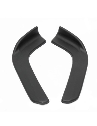 |AutoNeo.roSet 2 buc. aripioare Racing, prelungire bara tuning din plastic culoare neagra