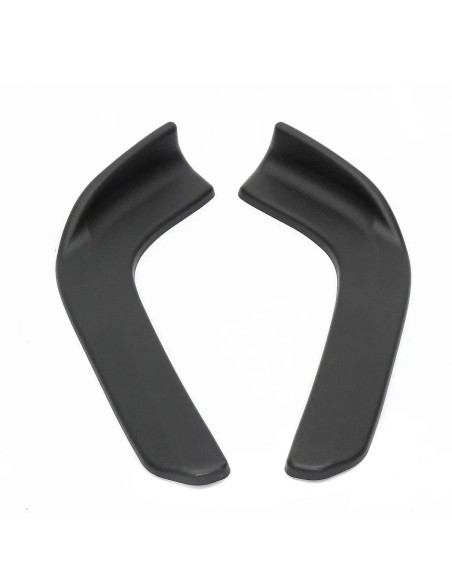 |AutoNeo.roSet 2 buc. aripioare Racing, prelungire bara tuning din plastic culoare neagra