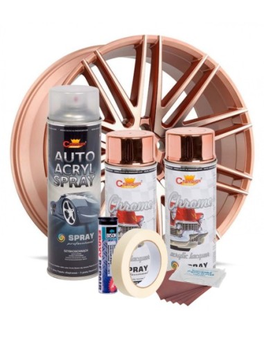 |AutoNeo.roKit complet reparatie si vopsire jante culoare Cupru Metalic, V2