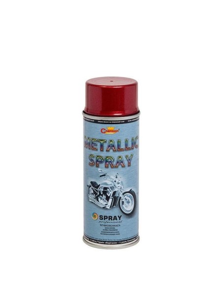 Spray Vopsea 400ml Metalizat Acrilic Rosu Champion Color