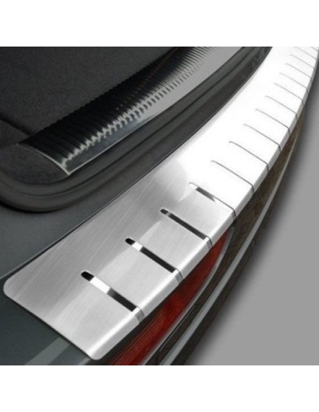 Folie protectie portbagaj in doua straturi, Crom si Aluminiu Polisat 83 x 7,5cm