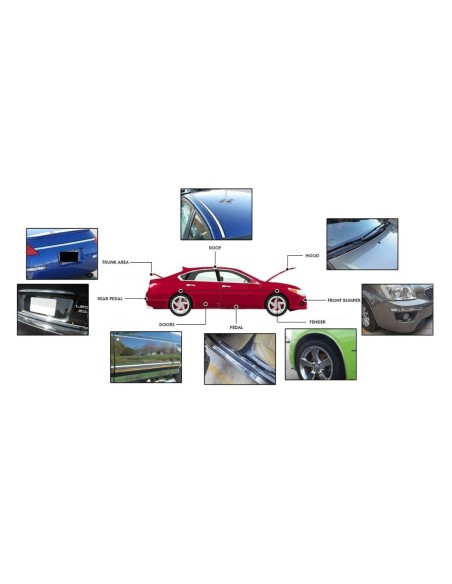 |AutoNeo.roRola folie crom pentru colantare bandouri sau ornamente auto 150 x 5cm