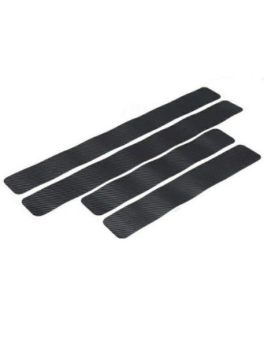 |AutoNeo.roSet 4 bucati protectie praguri Carbon 3D Universal culoare neagra