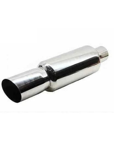 Toba SPORT din INOX model "FireBird" cu Silencer reglabil (AVX-T142XT)
