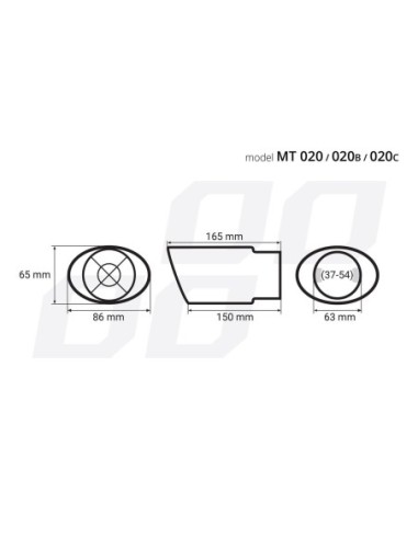 |AutoNeo.roOrnament toba esapament din otel inoxidabil MT 020C