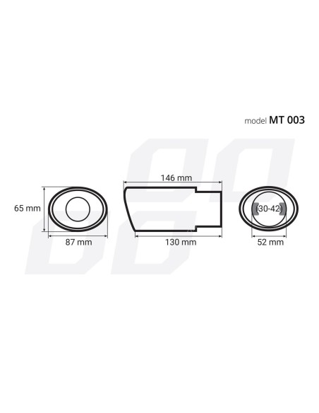 |AutoNeo.roOrnament toba esapament din otel inoxidabil MT 003