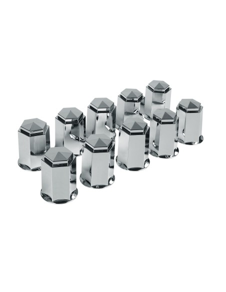 |AutoNeo.roCapacele ABS prezoane camion 10buc - 32mm - Crom