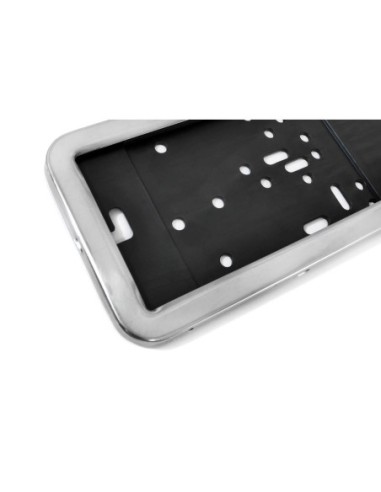 Suport numar inmatriculare din INOX, LPF 001