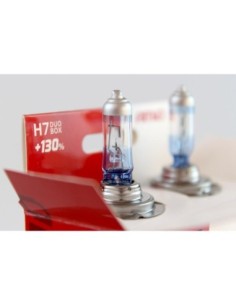 Set becuri cu halogen H7 12V 55W LumiTec LIMITED + 130% DUO BOX 2