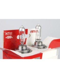 Set becuri cu halogen H7 12V 55W LumiTec SILVER + 100% DUO BOX 2