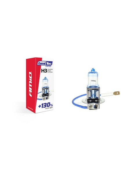 Bec halogen H3 12V 55W LumiTec LIMITED + 130%