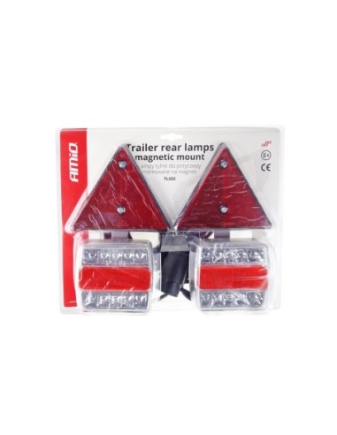 |AutoNeo.roLampi spate cu magnet pentru remorca 02140