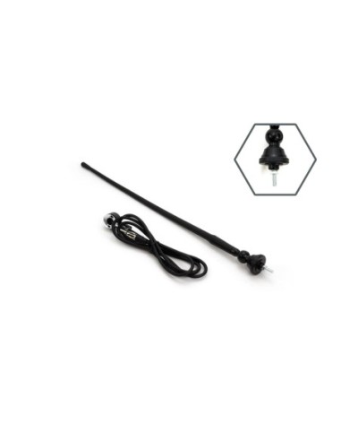 |AutoNeo.roAntena radio auto universala 34cm cu adaptor 5mm ANT02