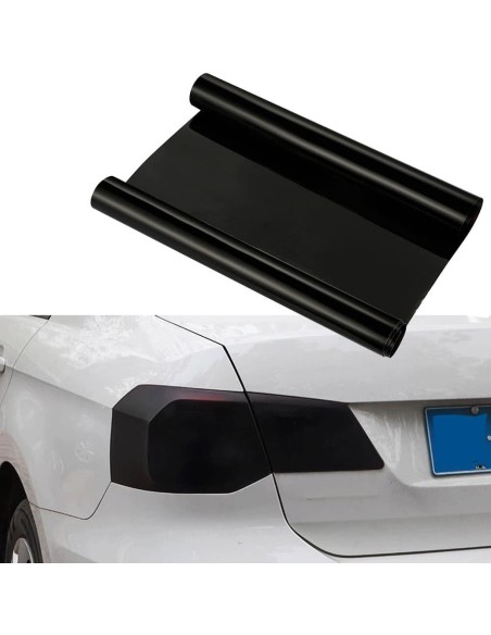 Folie protectie faruri / stopuri auto - Fumuriu Inchis (pret/m liniar)