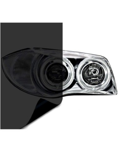 |AutoNeo.roFolie protectie faruri / stopuri auto - Fumuriu Inchis (pret/m liniar)