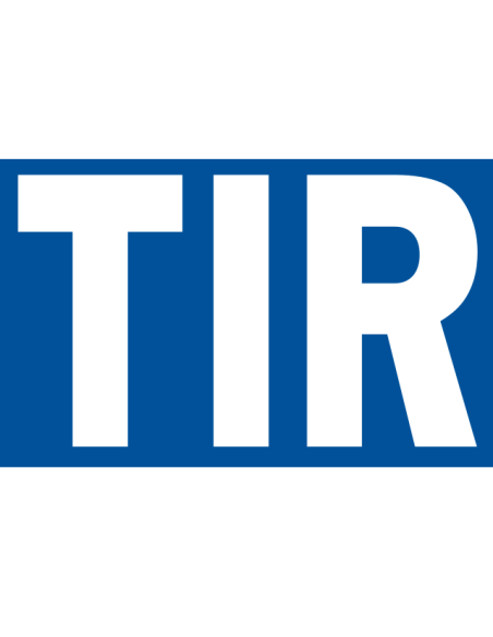 Sticker Autocolant TIR, Eticheta Autocolanta TIR (25 x 40 cm)
