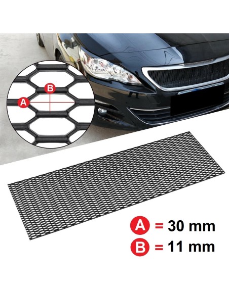 Grila Sport Tuning Honey Comb 120 x 40cm (hexagon 30 x 11mm)